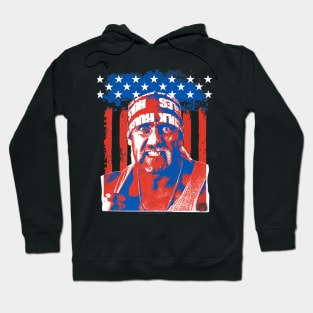 Hulk Hogan Patriotic Americana Hoodie